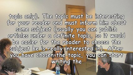 What the difference one article can make