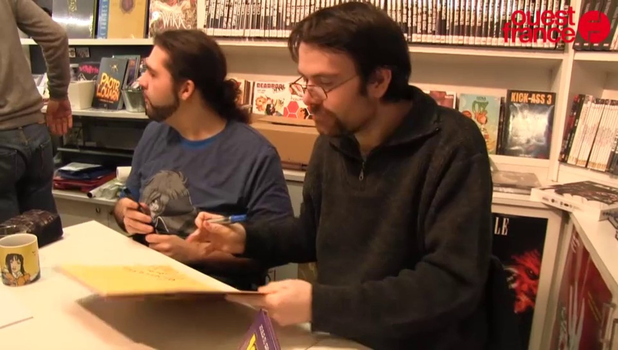 Rennes : le Joueur du Grenier en dédicace