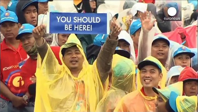 El papa Francisco concluye su visita a Filipinas con una multitudinaria misa