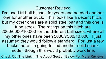 Reese Towpower 21512 Multiple-Ball Ball Mount Review