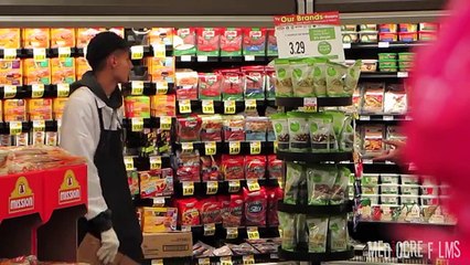 NONSENSE SHOPPING PRANK in a Supermarket! (Rolphing Prank)