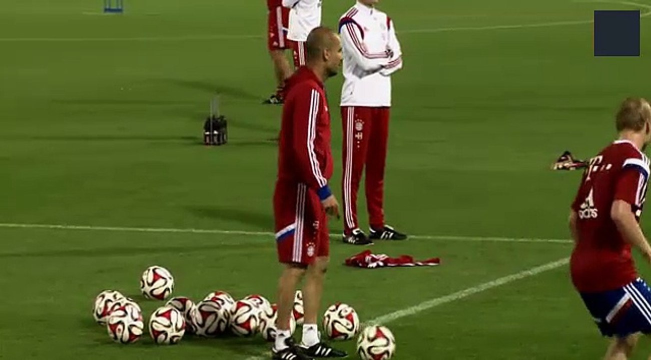 Pep Guardiola in Ekstase: 'Badstuber, I love you' - 'Das ist Fußball' - FC Bayern in Doha