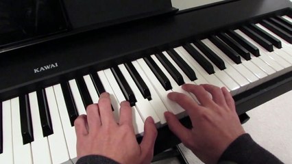 (Piano Tutorial) さくら学院 Sakura Gakuin - Mikansei Silhouette