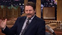 Nick Offerman Learned His Deadpan Delivery in Church