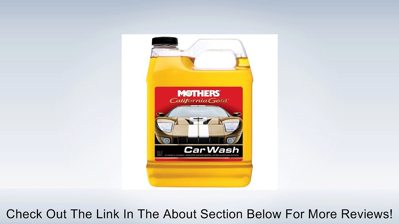 MOTHERS 05664 California Gold Car Wash - 64 oz Review