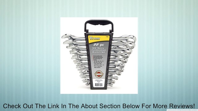 Titan 17398 22-Piece SAE & Metric Combination Wrench Set Review