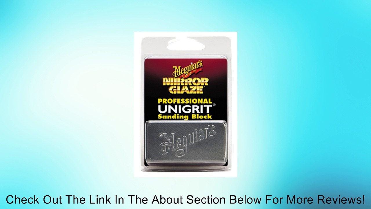 Meguiar's K2000 Mirror Glaze Unigrit Sanding Bl...