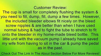 Lisle 19200 Brake Bleeding Kit Review