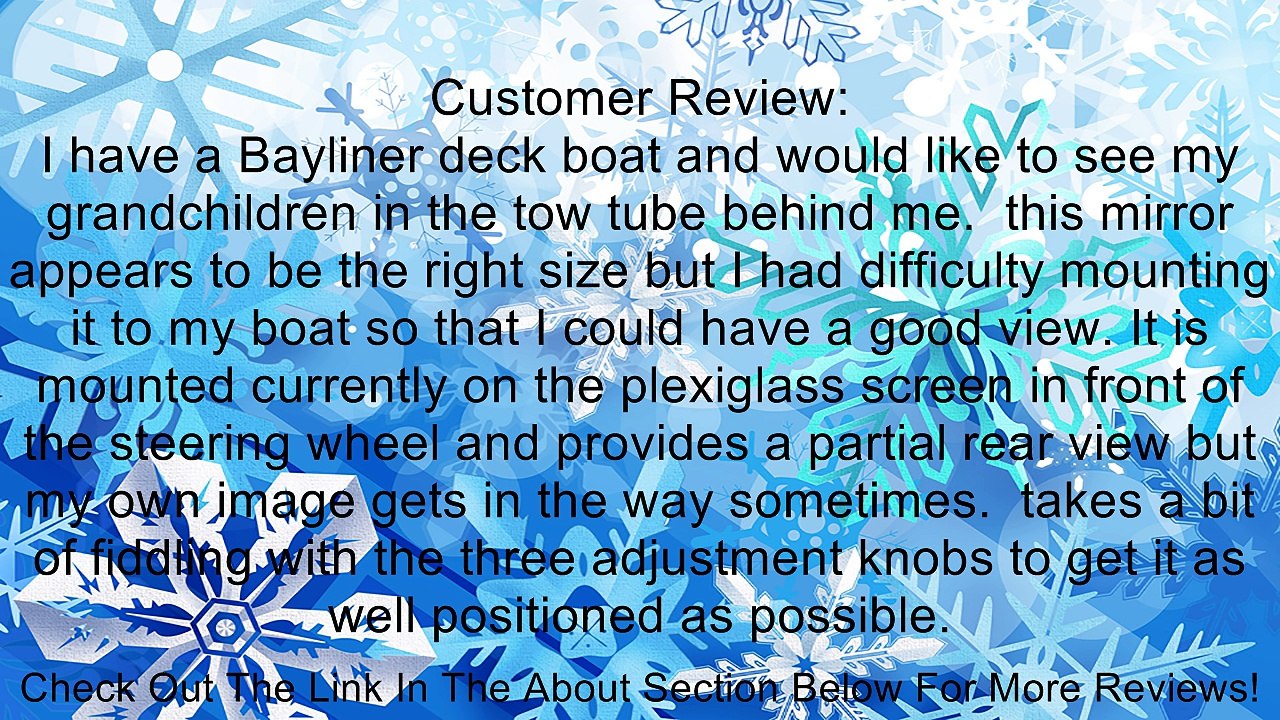 CIPA 02000 COMP Universal 7" x 14" Marine Mirror Review