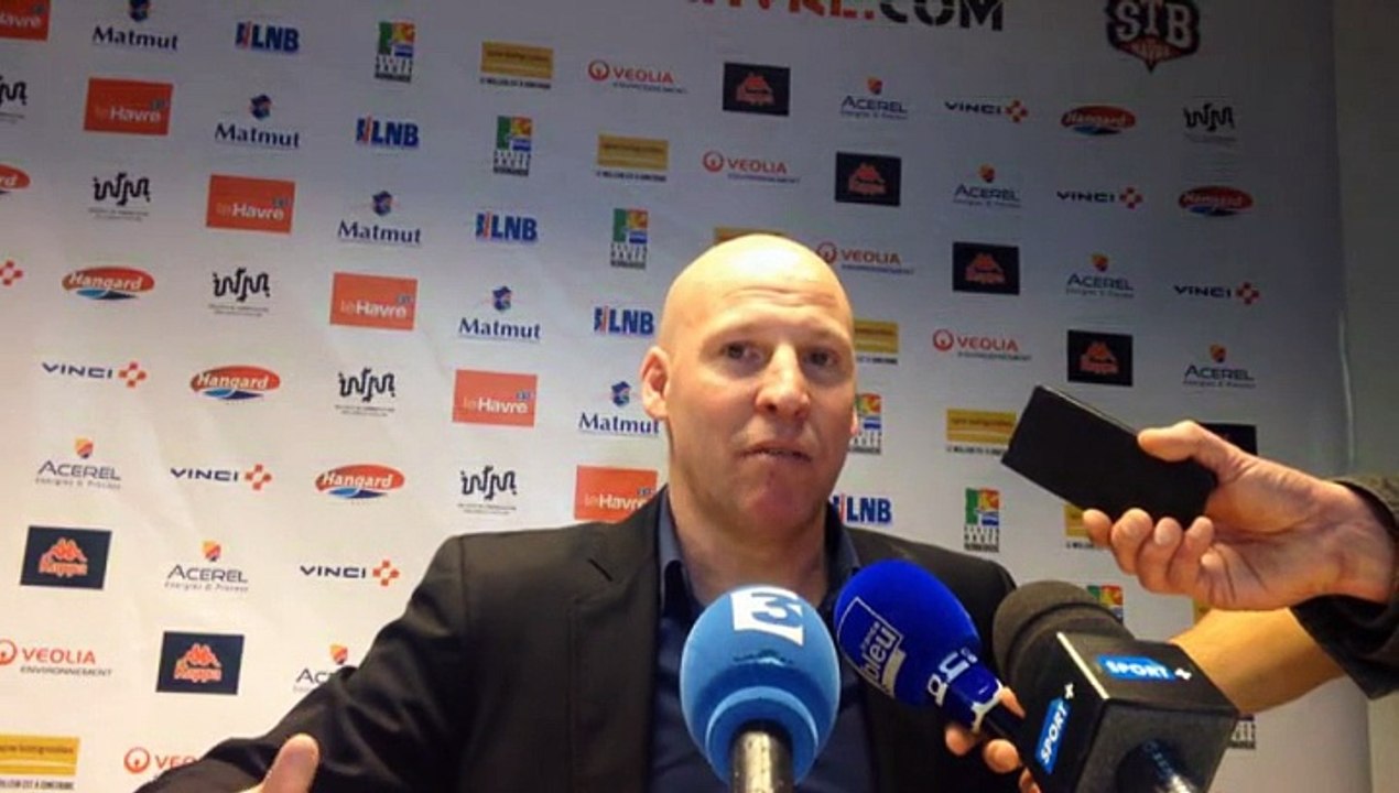 conference de presse STB Le Havre - Pau