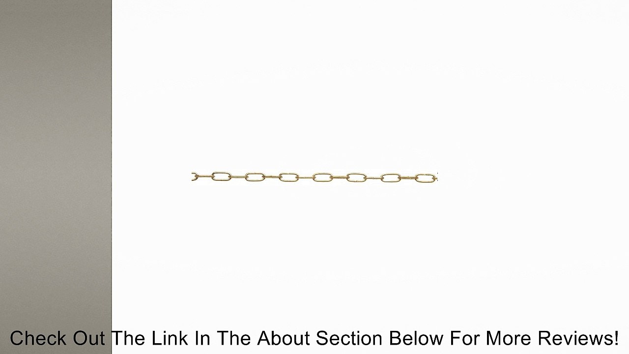 Apex Tools Group 0710517 Brass Clock Chain, Sold In Store by the Foot Review