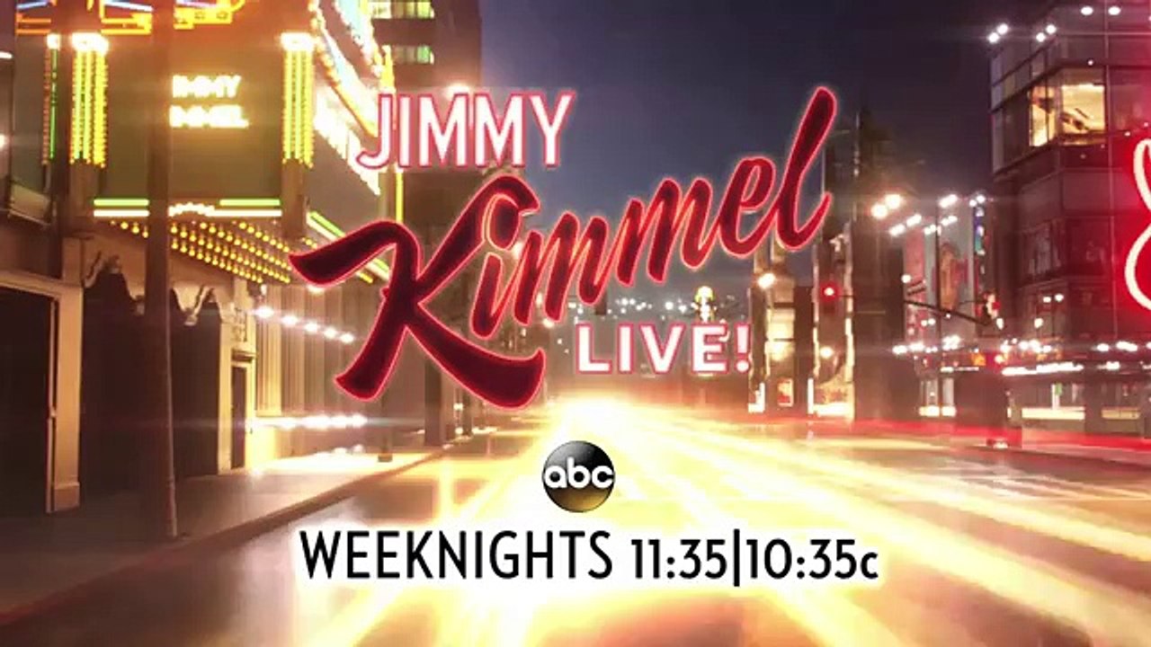 Jessica Chastain and Jimmy Kimmel in Wrigley's Training Video