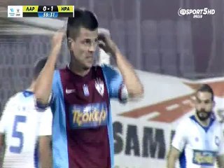 ΑΕΛ-Ηρακλής 2014-15 Δοκάρι Μπόγιοβιτς