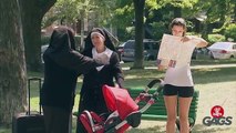 Breastfeeding Nun Prank