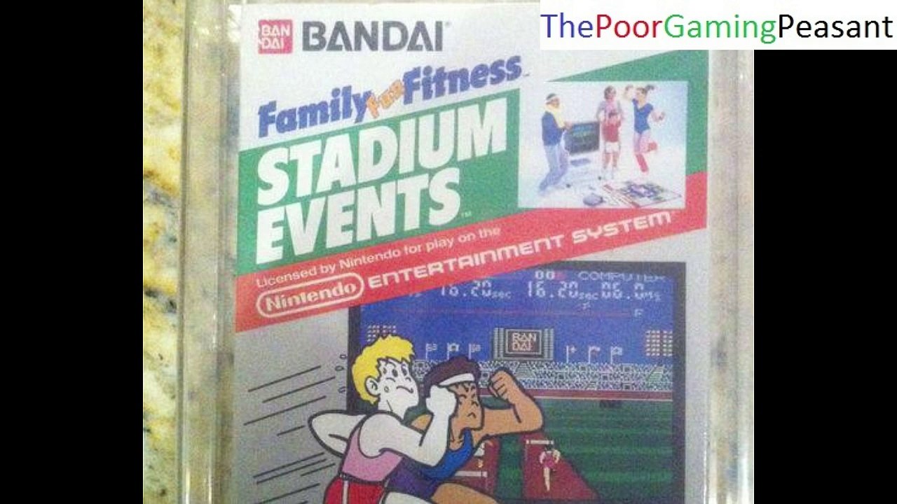 The Extremely Rare NES Game Stadium Events Recently Sold For $35,100 On eBay Announcement