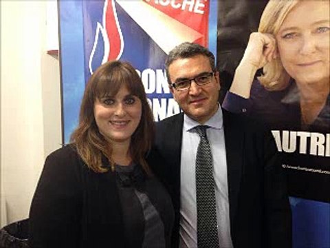 Conférence de presse de présentation des candidats du Front National de l'Essonne pour les élections départementales