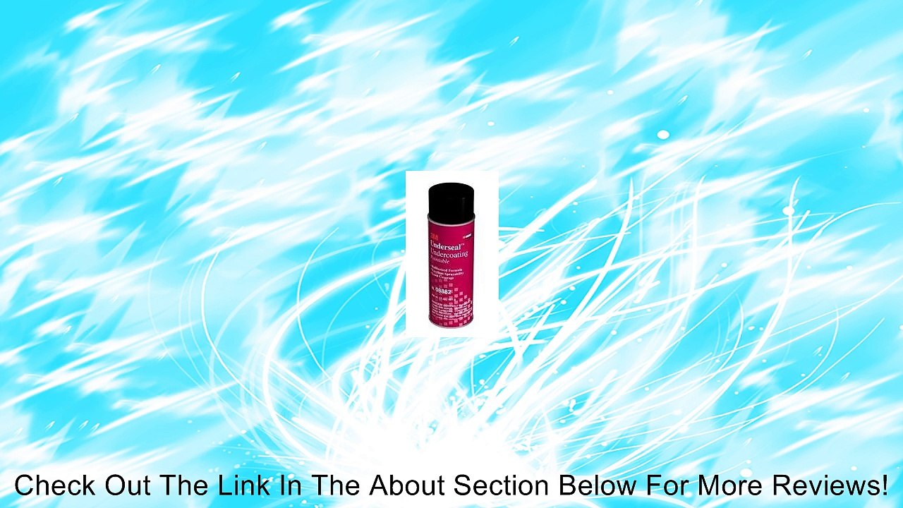 3M Underseal Rubberized Undercoating Black (Aerosol) Review