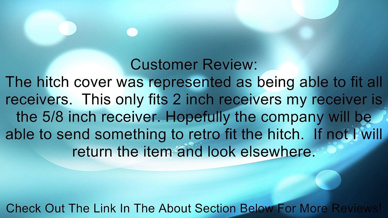 All Sales 1022 Hula-Flops Hitch Cover Review