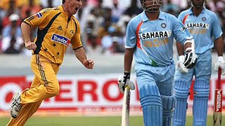 Memorable incident in Cricket history between Sachin amp Brad Hodge