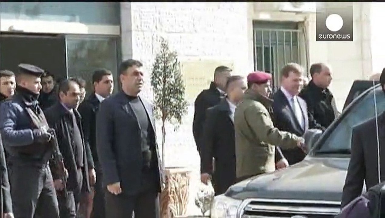 Westjordanland: eierwürfe auf kanadischen minister