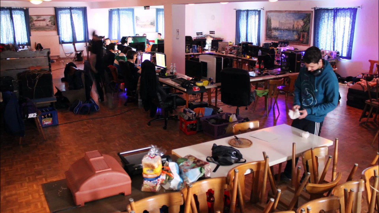 Lan Party 16.1 - 18.1.15 Timelapse