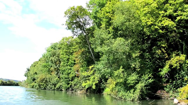 Première promenade sur le Bateau-Atelier