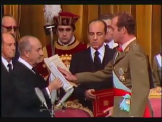 Juan Carlos I, proclamación en las Cortes (22-11-1975)
