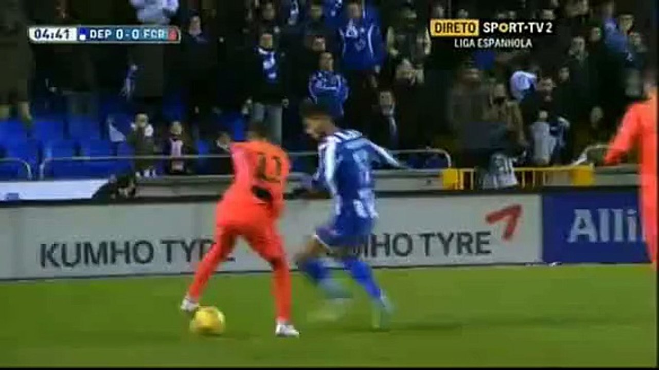 Jugadón de Neymar vs Deportivo @nogolipo