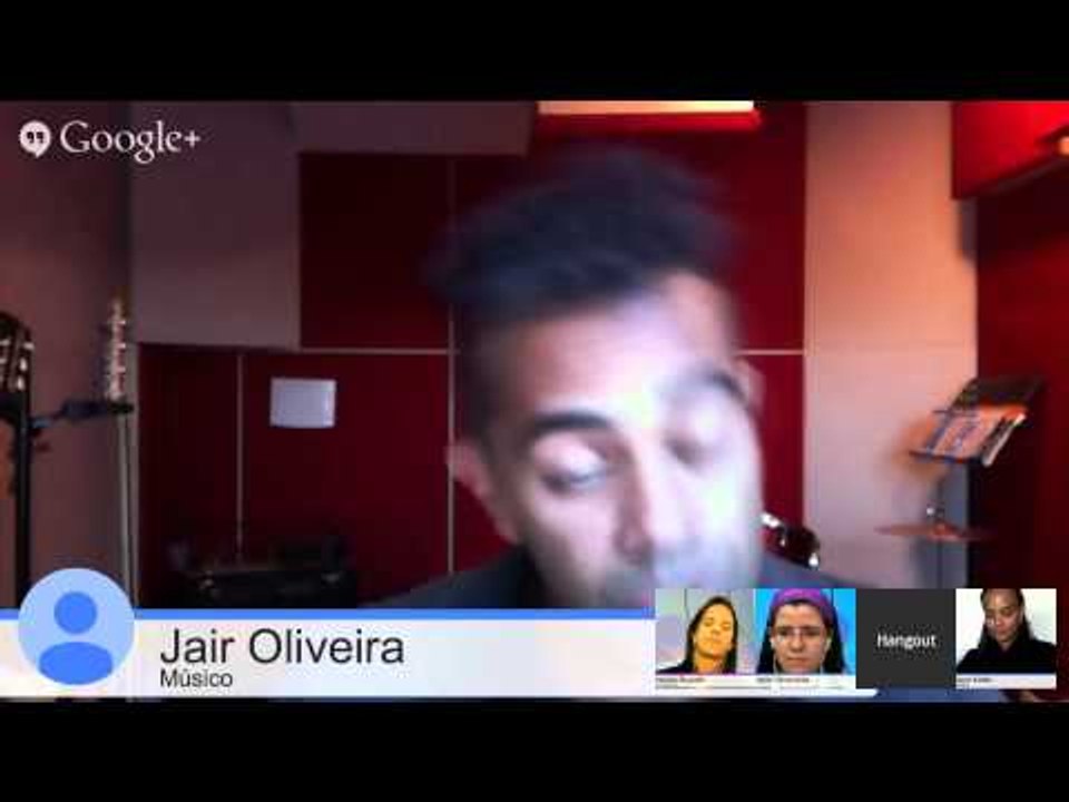 Bate papo com Jair Oliveira e Luciana Mello