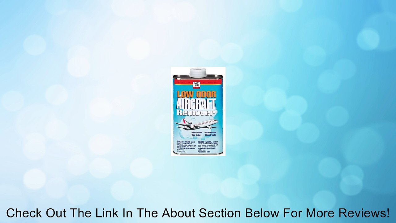 Low Odor Aircraft Stripper Quart 6/case (KLSQAR777) Category: Automotive Paint Strippers Review