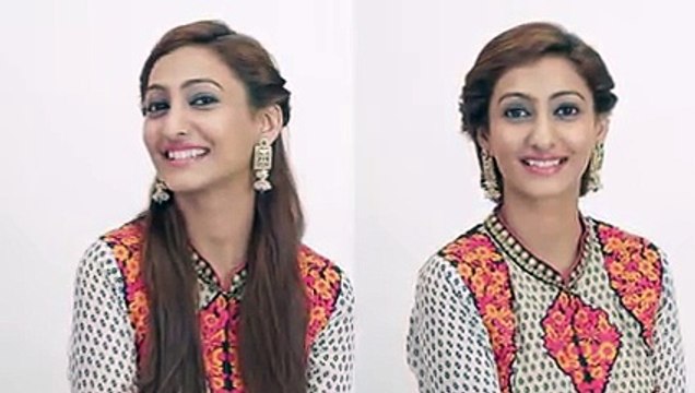 2 Hairstyles For Indian Wedding Occasions - Day to Night