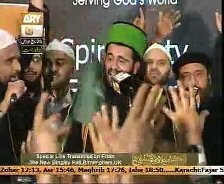 Shahabzada Hassan Haseeb ur Rehman Part2 Eidgah Shareef Melad live from Birmingham Uk 2015
