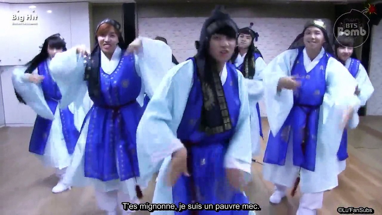 (VOSTFR) [Dance Practice] BTS - DANGER  (Chuseok)