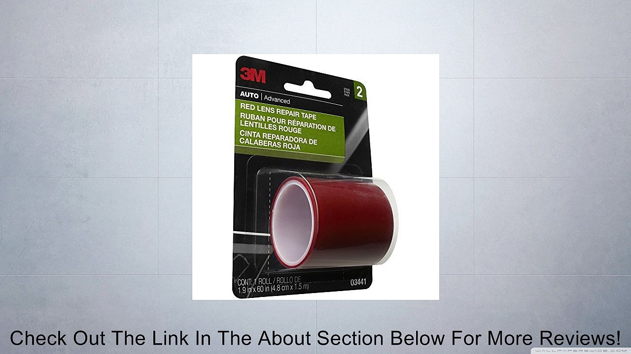 3M 03441 1.875" x 60" Tail/Parking Light Repair Tape Review video Dailymotion