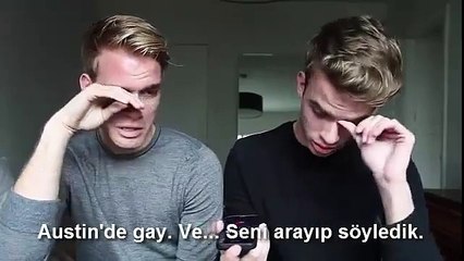 Eşcinsel Olduklarını Video İle Anlatan İkizler