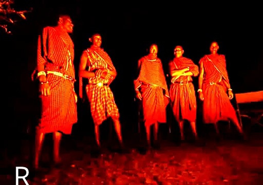 MASAI TRIBE DANCE OF FIRE