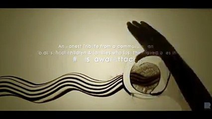 Sand Art for Martyrs of APS Peshawar