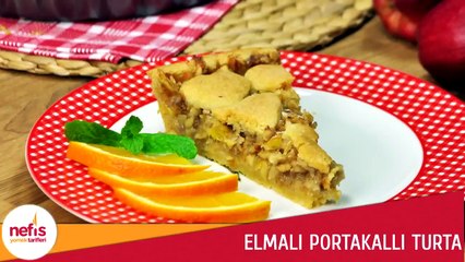 Elmalı Portakallı Turta Tarifi