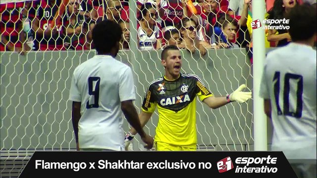 Flamengo e Shakhtar empatam em Brasília