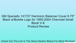 GM Specialty 141727 Harmonic Balancer Cover 6.75