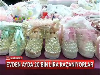 Bilgisayar başında ayda Binlerce lira kazanan Girişimci ev kadınları hünerlerini sergiledi
