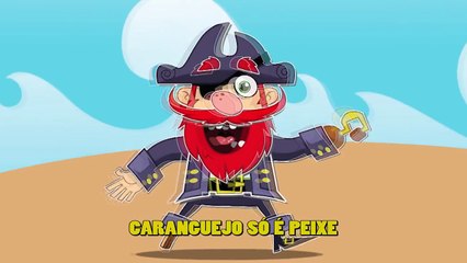 Os Piratinhas - Caranguejo Peixe é / Português - Br