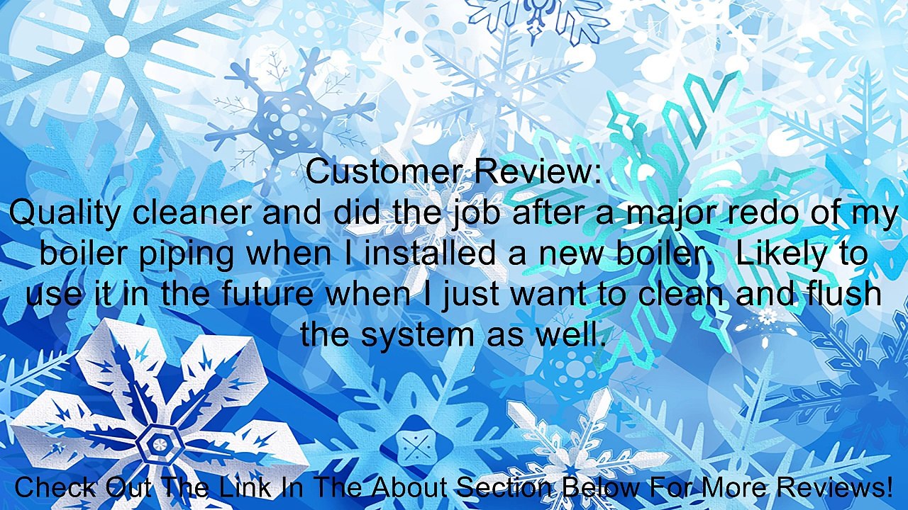 Oatey 35206 Hercules Boiler and Heating System Cleaner, 1-Quart Review
