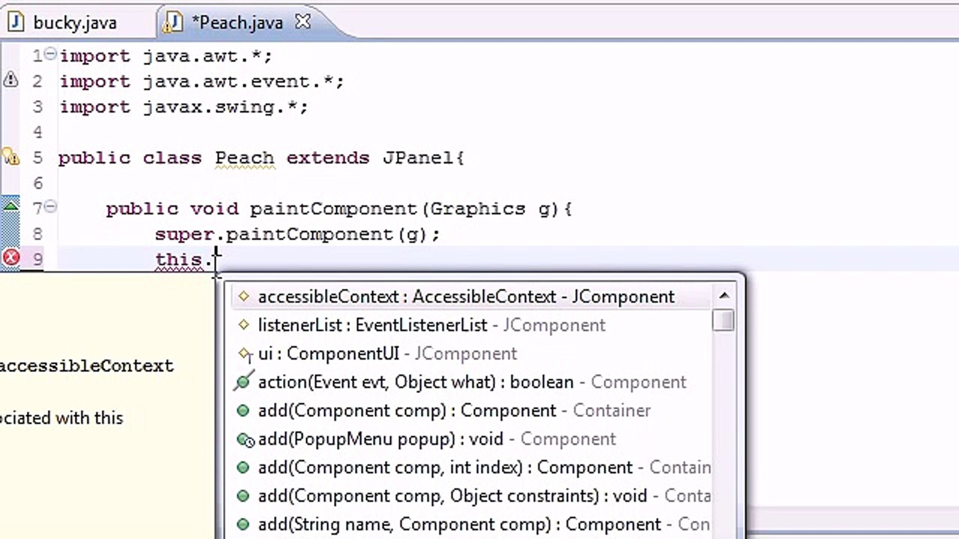 Java Programming Tutorial - 86 - Drawing More Stuff