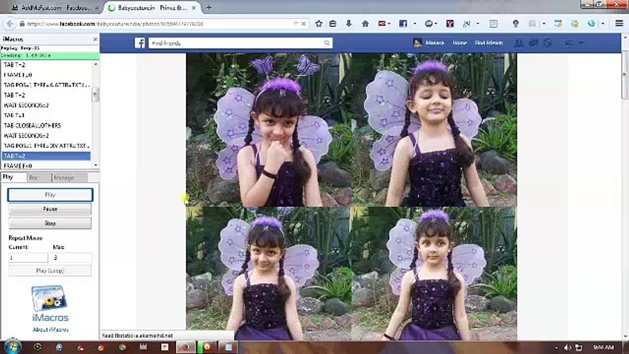 Addmefast imacros working script 100% December 2014.