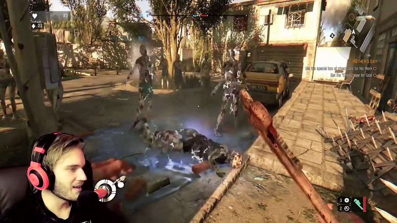 Dying Light - Gameplay - ZOMBIE PARKOUR INSANITY!