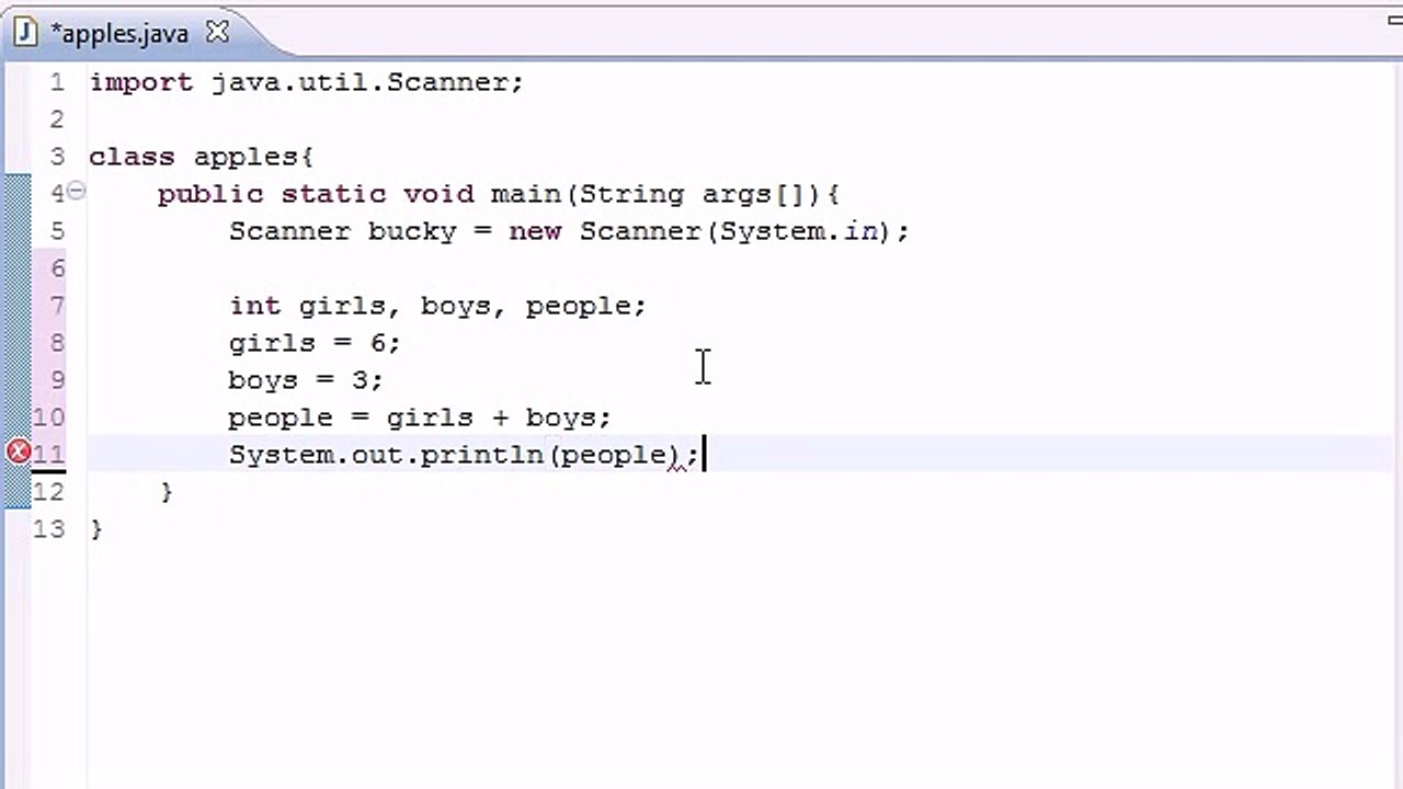 Java Programming Tutorial - 8 - Math Operators