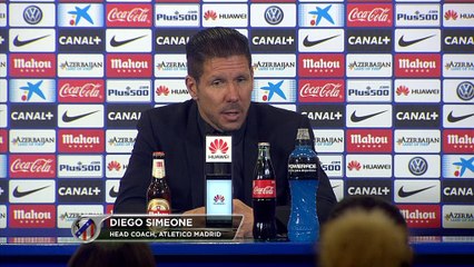 Simeone al Real: "Meglio ai quarti che eliminati"