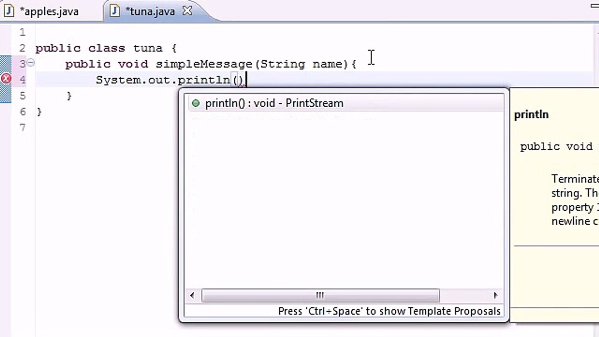 Java Programming Tutorial - 15 - Use Methods with Parameters