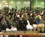 Zulfiqar Ali Hussaini Eidgah Shareef Melad live from Uk 2015 Live ary qtv Mehfil e Milad shareef